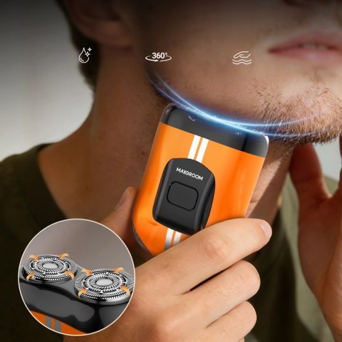 Golarka elektryczna MAXGROOM M-501 - pomarańczowa