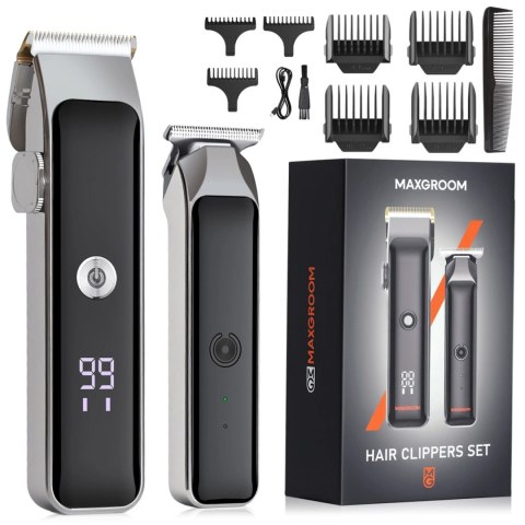 Maszynka do strzyżenia MAXGROOM ZC-F608 z trymerem - czarny