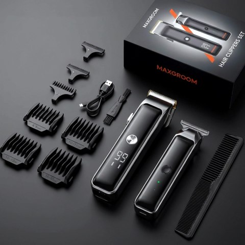 Maszynka do strzyżenia MAXGROOM ZC-F608 z trymerem - czarny
