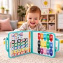 Filcowa Książeczka Edukacyjna Manipulacyjna Sensoryczna Syrenki Walizka
