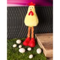 KURA NA TELESKOPACH 40-48CM DEKORACJA WIOSENNA