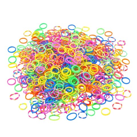 Duży Zestaw Kreatywny Gumki Do Robienia Bransoletek DIY Kuferek 15000 el.