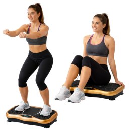 Platforma Wibracyjna Fitness Do Ćwiczeń Treningu Bluetooth Głośniki