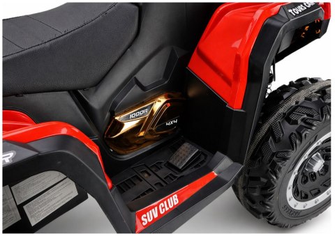 Quad Na Akumulator XW-08 4x4 45W Czerwony