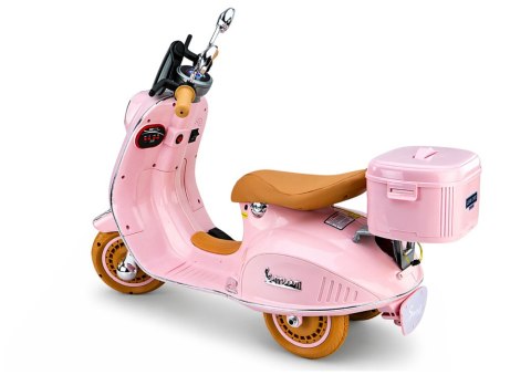 Skuter Na Akumulator Vespa XW-05 35W Różowy