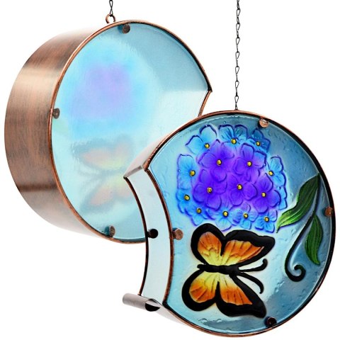 DEKORACJA OGRODOWA 22,5x8x22CM WITRAŻ WISZĄCY LAMPION