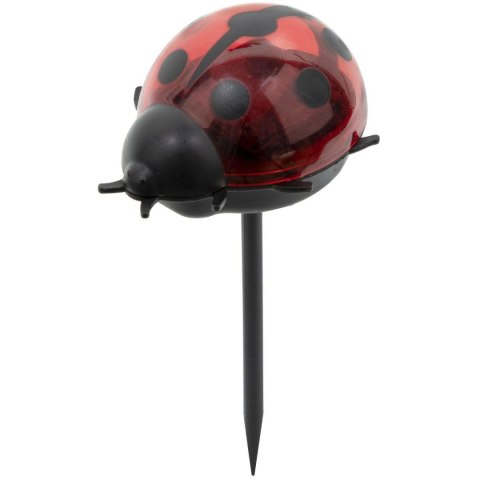 LAMPA SOLARNA BIEDRONKA 1 LED 5x7,5x13CM