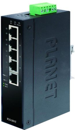 Przełącznik PLANET IGS-501T (5x 10/100/1000 )