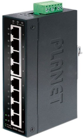 Przełącznik PLANET ISW-801T (8x 10/100 )