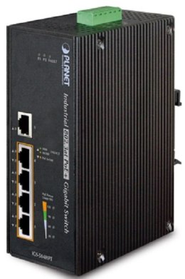 Przełącznik PLANET IGS-504HPT (5x 10/100/1000 )