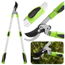 Nożyce Teleskopowe Ogrodnicze Sekator Antypoślizgowe Uchwyty 68-92CM