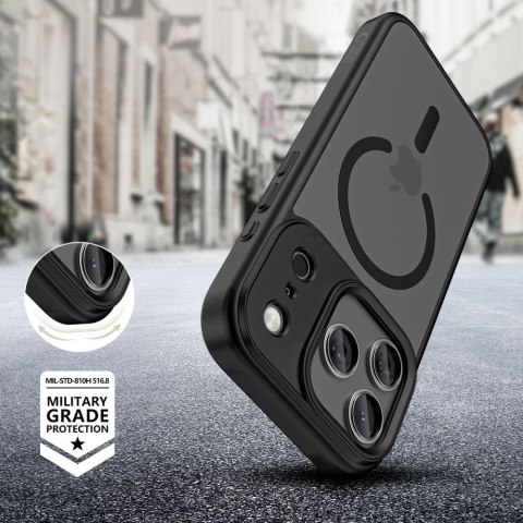 Etui case na iPhone 17 Pro MagMat MagSafe - czarny mat