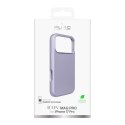 Etui z aluminiowymi przyciskami na iPhone 17 Pro Icon Mag Pro Liquid Silicone MagSafe - lawendowe