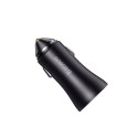 Ładowarka samochodowa 2x USB-A 60W - ciemnoszara