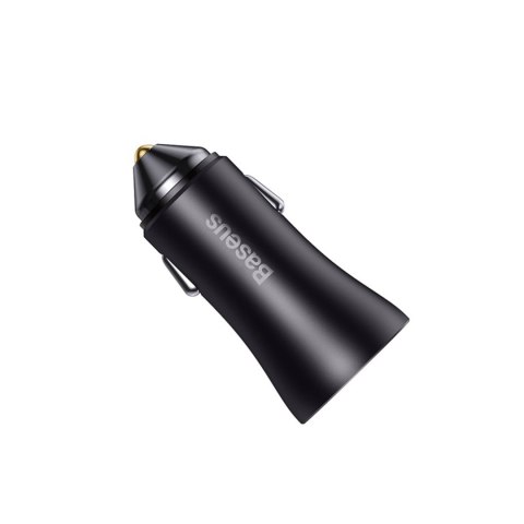 Ładowarka samochodowa 2x USB-A 60W - ciemnoszara