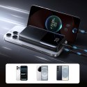 Powerbank 10000mAh 22.5W USB-A USB-C z wyświetlaczem JR-QP191 Mini - czarny