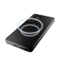 Etui silikonowe pokrowiec do Samsung Galaxy S25 Ultra Icon - czarny