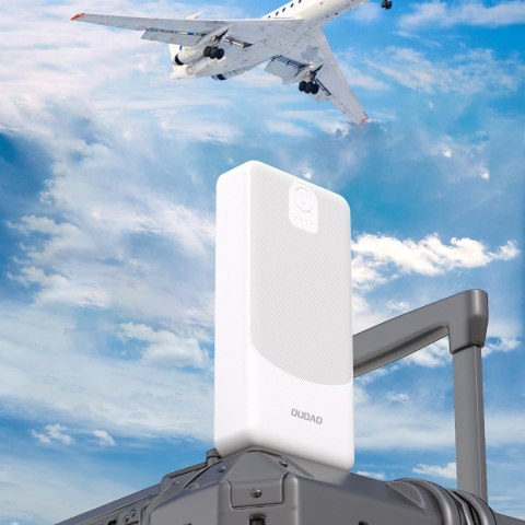 Powerbank 20000mAh USB-A K10Pro 2.4A - biały