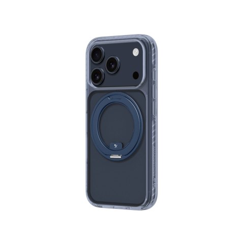 Etui pokrowiec na iPhone 17 Pro Titan Pro MagSpin MagSafe - niebieski