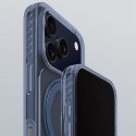 Etui pokrowiec na iPhone 17 Pro Titan Pro MagSpin MagSafe - niebieski