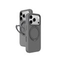 Etui pokrowiec z podstawką na iPhone 17 Pro Cloudie - szary