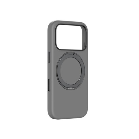 Etui pokrowiec z podstawką na iPhone 17 Pro Cloudie - szary