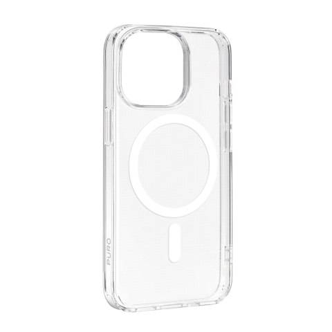 Etui silikonowe do iPhone 15 Pro Max Lite Mag MagSafe - przezroczyste