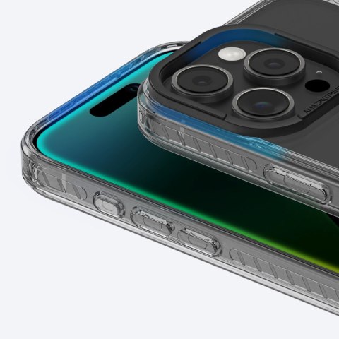 Etui silikonowe do iPhone 16 Pro Max Titan Pro Mag Case - czarne