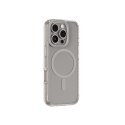 Etui silikonowe do iPhone 16 Pro Max Titan Pro Mag Case - szare
