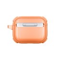 Etui ochronne do AirPods Pro 3 Titan Pro Mag Case Clear - pomarańczowe