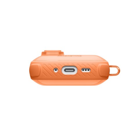 Etui ochronne do AirPods Pro 3 Titan Pro Mag Case Clear - pomarańczowe
