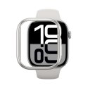 Etui pokrowiec do zegarka Apple Watch 46mm Minimal Case - srebrny