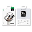 Etui pokrowiec do zegarka Apple Watch 46mm Minimal Case - srebrny