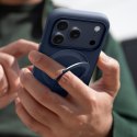 Etui pokrowiec na iPhone 17 Pro Max z podstawką Cloudie - niebieski