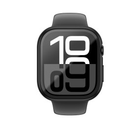 Etui ze szkłem hartowanym do Apple Watch 42mm Radix Glass - czarne