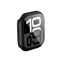 Etui ze szkłem hartowanym do Apple Watch 46mm Radix Glass - czarne