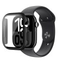 Etui ze szkłem hartowanym do Apple Watch 46mm Radix Glass - czarne
