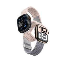 Zestaw 2 pasków do Apple Watch 42mm Blend Band - różowo-szary / różowy