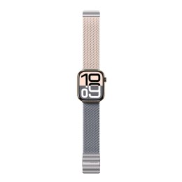 Zestaw 2 pasków do Apple Watch 42mm Blend Band - różowo-szary / różowy