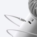 Mini wentylator wiatrak ręczny 3600mAh USB-C - szary