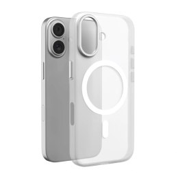 Etui Puro Lightfeel na iPhone 17 kompatybilne z MagSafe - przezroczysto-białe