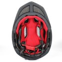 Kask rowerowy fullface dziecięcy Wozinsky z tylną lampką USB 52-56 cm - szary