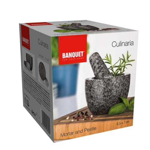KUCHENNY MOŹDZIERZ GRANITOWY 9,5cm BANQUET CULINARIA