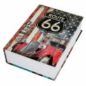 Książka Sejf Na Klucz Mała Kasetka Skrytka Na Pieniądze Route 66