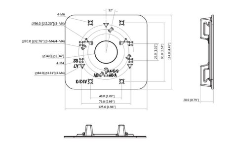Adapter PFA152-E puszka