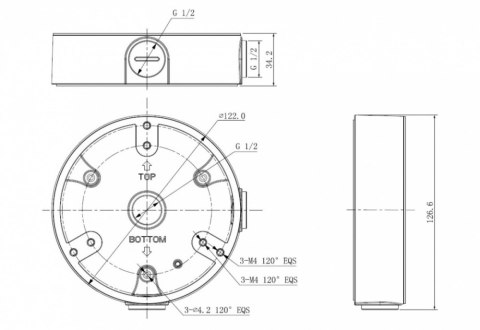Adapter PFA137 puszka