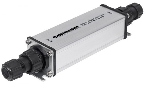 INTELLINET Extender PoE+ Gigabit, 1x RJ45 25W, do 200 m, zewn. IP65 561211
