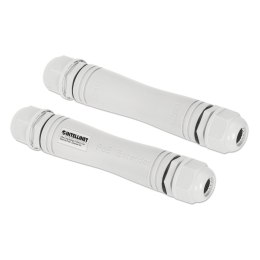TECHLY ŁĄCZNIK RJ45 POE ZEWN. IP67 X2 561952