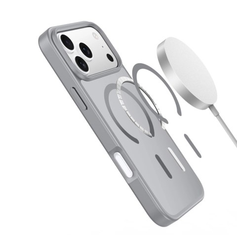 Etui Dux Ducis Yind na iPhone 17 Pro Max kompatybilne z MagSafe - szare
