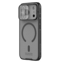 Etui Nillkin CamShield Pro kompatybilne z MagSafe na iPhone 17 Pro Max - przezroczysto-czarne